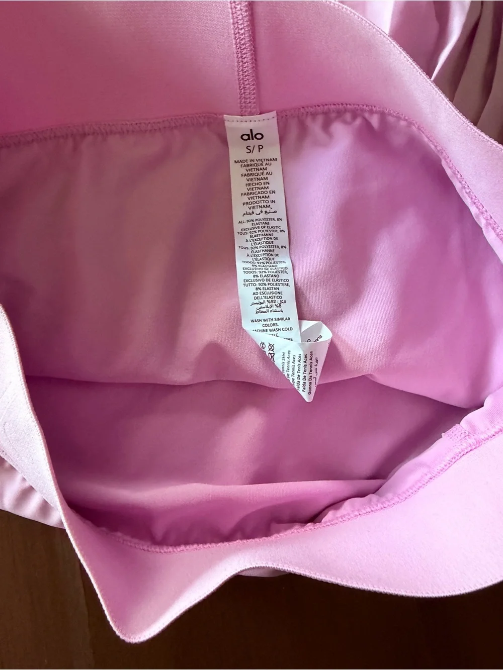 ALO Yoga Skirt Sugarplum Pink